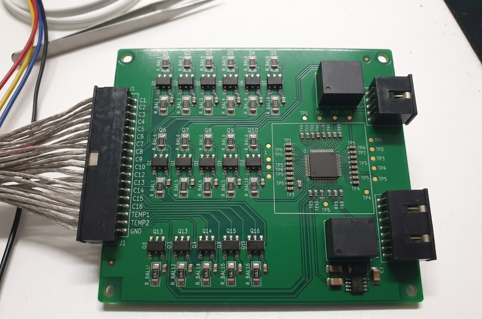 PRANA BMS cell monitoring board